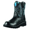 Ariat Black Round Toe Fatbaby