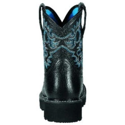 Ariat Black Round Toe Fatbaby 6 Ariat Black Round Toe Fatbaby -Western cowboy 10000833 heel 1