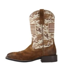 Ariat Men's Patriot Sport Boot 7 Ariat Men's Patriot Sport Boot -Western cowboy 10019959 side