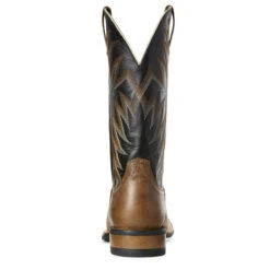 Men's Ariat Toffee And Black Square Toe Boot 7 Men's Ariat Toffee And Black Square Toe Boot -Western cowboy 10027182 3
