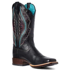 Ariat Women's Primetime Square Toe -Western cowboy 10035934 medial