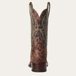 Ariat Women's Primetime Leopard Square Toe Western Boots -Western cowboy 10035935 heel warm