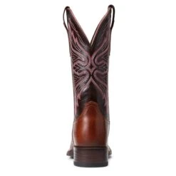 Ariat Women's Edgewood Dark Luggage Boots 12 Ariat Women's Edgewood Dark Luggage Boots -Western cowboy 10040350 heel