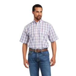 Ariat Wrinkle Free Nasir Classic Fit Short Sleeve Shirt