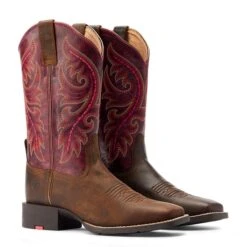 Ariat Women's Round Up For Wide Calves 15 Ariat Women's Round Up For Wide Calves -Western cowboy 10044433 pair