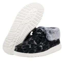 Heydude Hey Dude Britt Abstract Grey Leopard Bootie -Western cowboy 121773280 BRITT ABSTRACT GREY LEOPARD 3 720x da0395ef e654 4a6f 928d 5809b4f84520