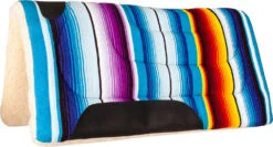 Mustang Serape Navajo Pad With Fleece Bottom
