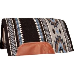 Mustang Blue And Black Temecula W/Wool Felt Pad