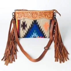 American Darling Conceal Carry Tan Aztec Clutch -Western cowboy 124869 C
