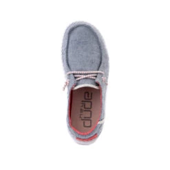 Heydude Hey Dude Wendy Youth Chambray Braid Indigo -Western cowboy 130125704b