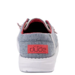 Heydude Hey Dude Wendy Youth Chambray Braid Indigo -Western cowboy 130125704d