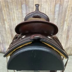 Circle Y Apache Trail Saddle With Shell Border And Tan Seat, 16 Inch 7 Circle Y Apache Trail Saddle With Shell Border And Tan Seat, 16 Inch -Western cowboy 1651 8601 05 2