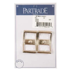 Partrade 1 Inch Nickle Plated Buckle