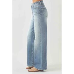 Risen High Rise Wide Flare Jeans -Western cowboy 19139941 b2505953 0f56 43f2 a115 d4dc0d65925a