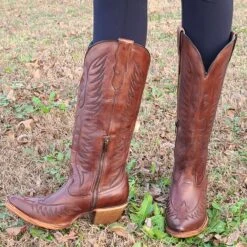 Corral Boots Corral Cognac Tall Boots 9 Corral Boots Corral Cognac Tall Boots -Western cowboy 20211216 155628copy