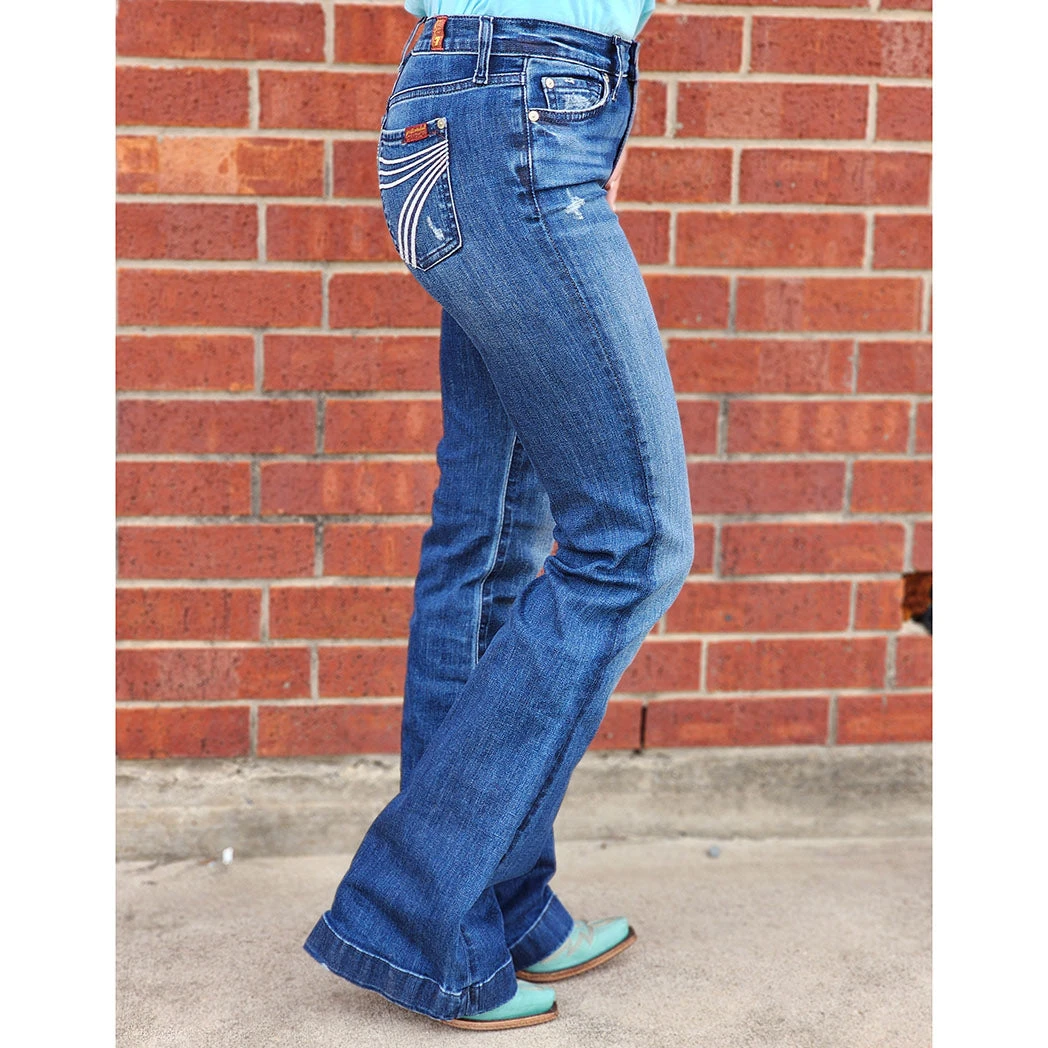 Seven For All Man Kind Med Wash Silver Stitch Dojo 1 Seven For All Man Kind Med Wash Silver Stitch Dojo