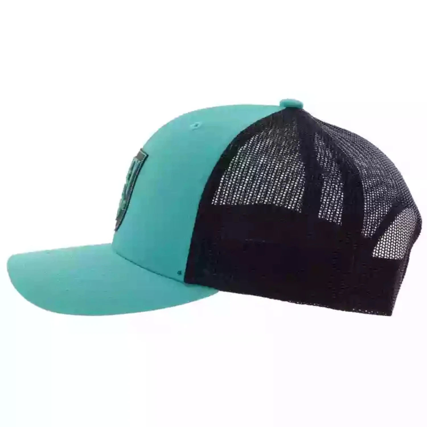 Hooey High Profile Turquoise/Black Cap-Hooey Patch 2 Hooey High Profile Turquoise/Black Cap-Hooey Patch - Image 2