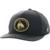 Hooey Black PRCA Cap-Gold/Blk PRCA Logo Patch