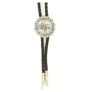 Praying Cowboy Bolo Tie 1 Praying Cowboy Bolo Tie