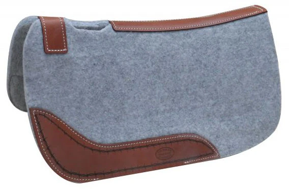 Showman Mini Felt Pad - Barbwire Tooled 1 Showman Mini Felt Pad - Barbwire Tooled