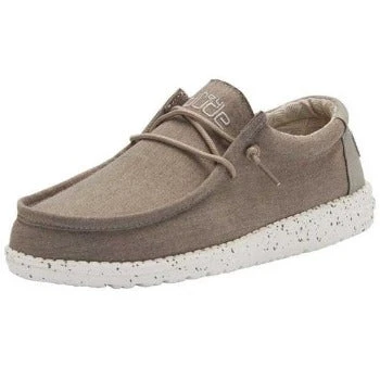 Heydude Hey Dude Wally Chambray Sepia Brown 1 Heydude Hey Dude Wally Chambray Sepia Brown