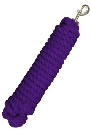25' Cotton Lunge Line - Purple 1 25' Cotton Lunge Line - Purple