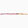 Mustang Pink And Black Nylon Braided Quirt