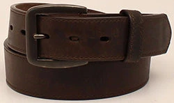 3D Men's Brown Basic Vintage Belt 1 3D Men's Brown Basic Vintage Belt