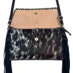 American Darling Cowhide Cross Fringe Clutch -Western cowboy 3 5c70e8ad b899 471f b586 d6c349db0aad