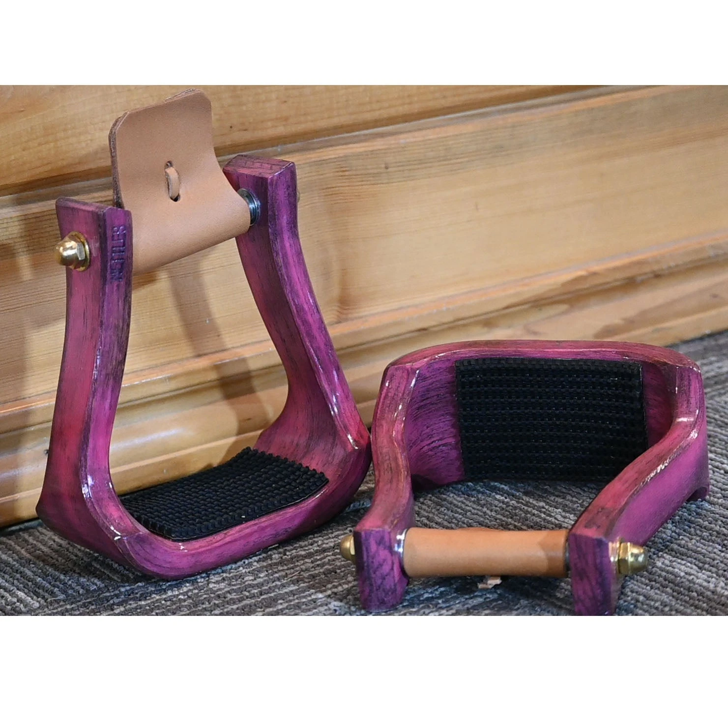 Nettles 3" Barrel Racing Stirrup 1 Nettles 3" Barrel Racing Stirrup
