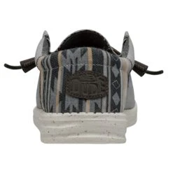 Heydude Hey Dude Men's Wally Eco Funk Stone 16 Heydude Hey Dude Men's Wally Eco Funk Stone -Western cowboy 40006 270 WALLYFUNK STONE LEFTBACK