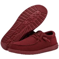 Heydude Hey Dude Wally Funk Mono Red 11 Heydude Hey Dude Wally Funk Mono Red -Western cowboy 40011 610 WALLYFUNKMONO RED PAIRBOTTOM