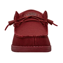 Heydude Hey Dude Wally Funk Mono Red 13 Heydude Hey Dude Wally Funk Mono Red -Western cowboy 40011 610 WALLYFUNKMONO RED RIGHTFRONT