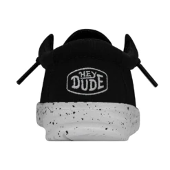 Heydude Hey Dude Wally Toddler Slub Canvas Black -Western cowboy 40029 001 WALLYTODDLERSLUBCANVAS BLACK RIGHTBACK