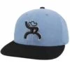 Hooey Mid Profile Denim/Black Cap-Black Roughy Logo