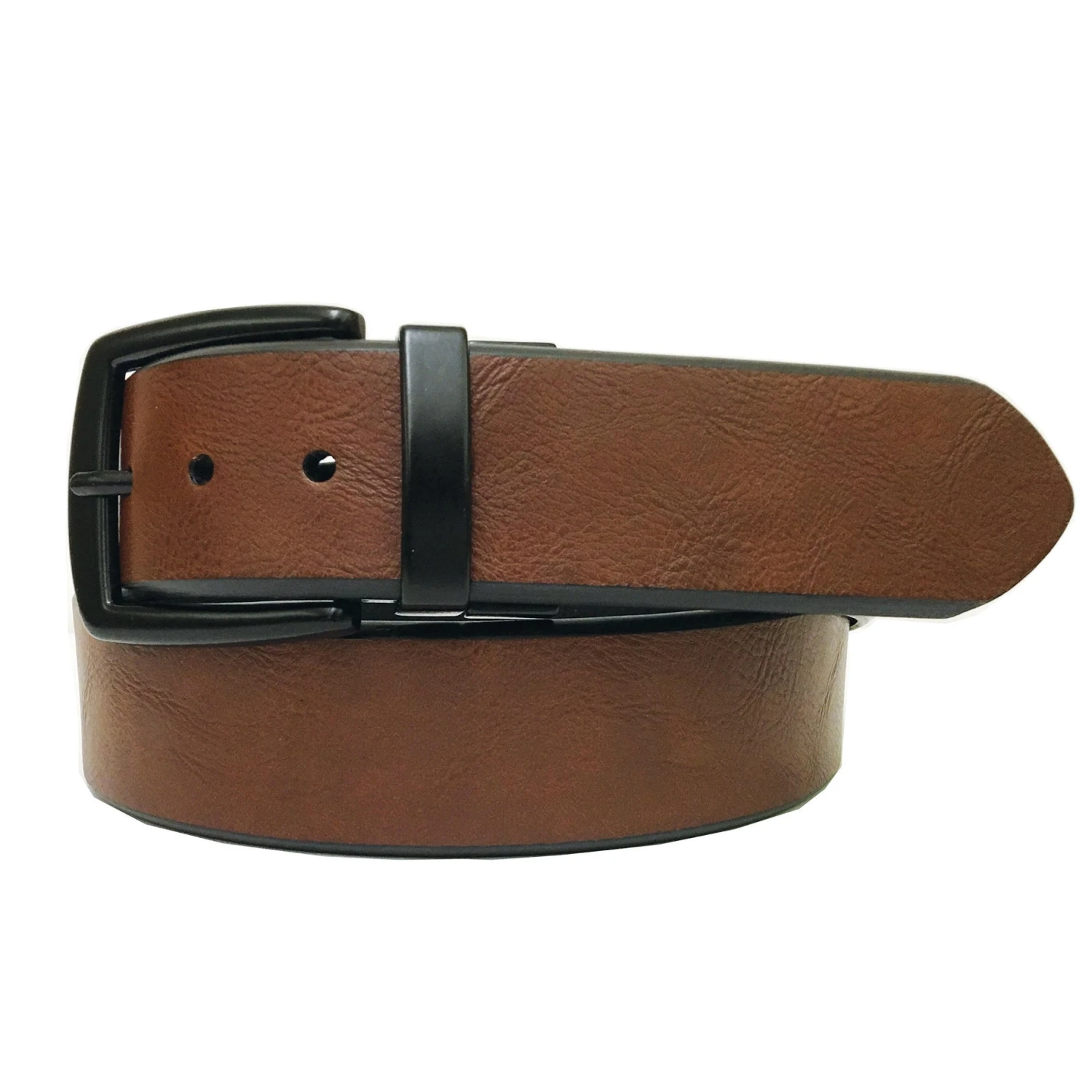 John Deere Men's Tan To Black Reversible Twist Buckle Belt 1 John Deere Men's Tan To Black Reversible Twist Buckle Belt