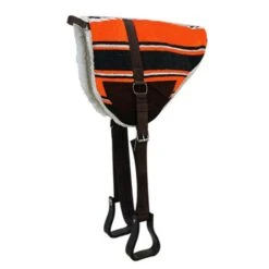 Showman Navajo Bareback Pad 17 Showman Navajo Bareback Pad -Western cowboy 6017Orange