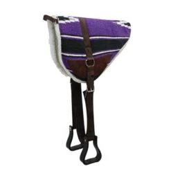 Showman Navajo Bareback Pad 19 Showman Navajo Bareback Pad -Western cowboy 6017Pur