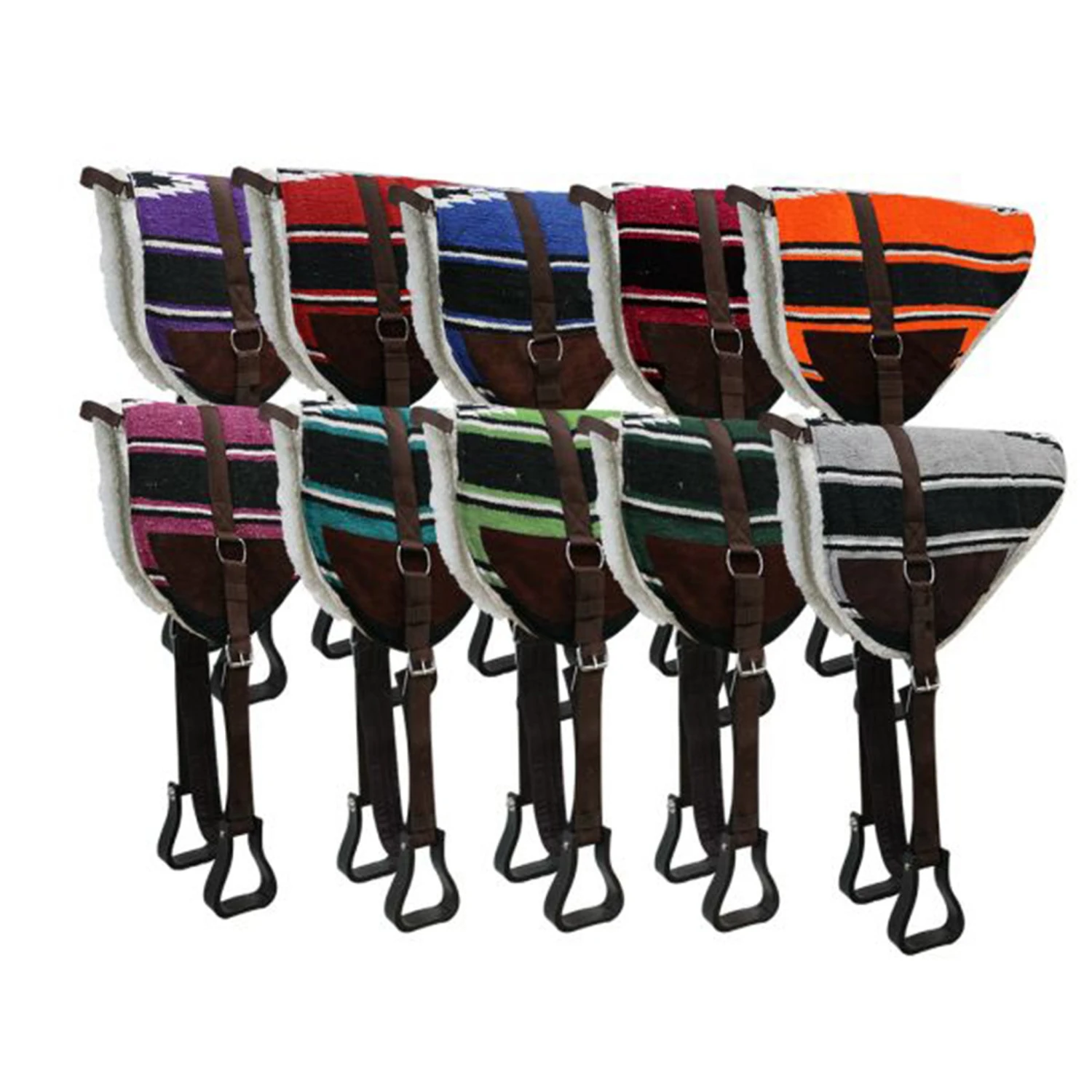 Showman Navajo Bareback Pad 1 Showman Navajo Bareback Pad