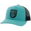 Hooey High Profile Turquoise/Black Cap-Hooey Patch