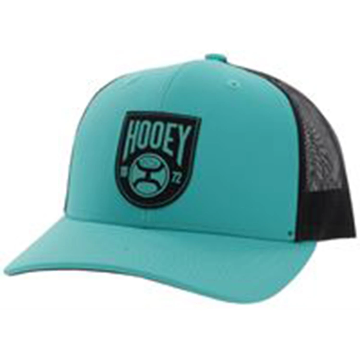 Hooey High Profile Turquoise/Black Cap-Hooey Patch 1 Hooey High Profile Turquoise/Black Cap-Hooey Patch
