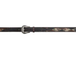 3D Men's Chocolate Diamond Stitched Camo Inlay Belt