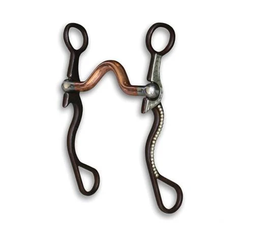 Professional's Choice BOB AVILA SIGNATURE SHANK MEDIUM COPPER PORT BIT 1 Professional's Choice BOB AVILA SIGNATURE SHANK MEDIUM COPPER PORT BIT