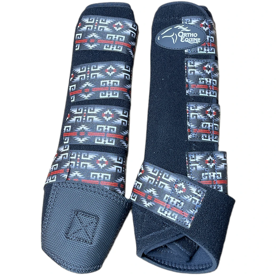 Ortho Equine Hind Black & Red Pendleton Complete Comfort Boot 1 Ortho Equine Hind Black & Red Pendleton Complete Comfort Boot