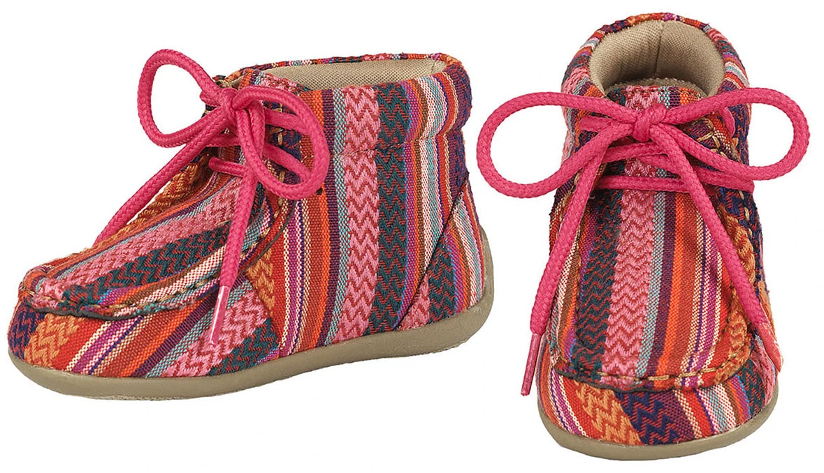 Riley Raspberry Serape Stripe Shoe 1 Riley Raspberry Serape Stripe Shoe