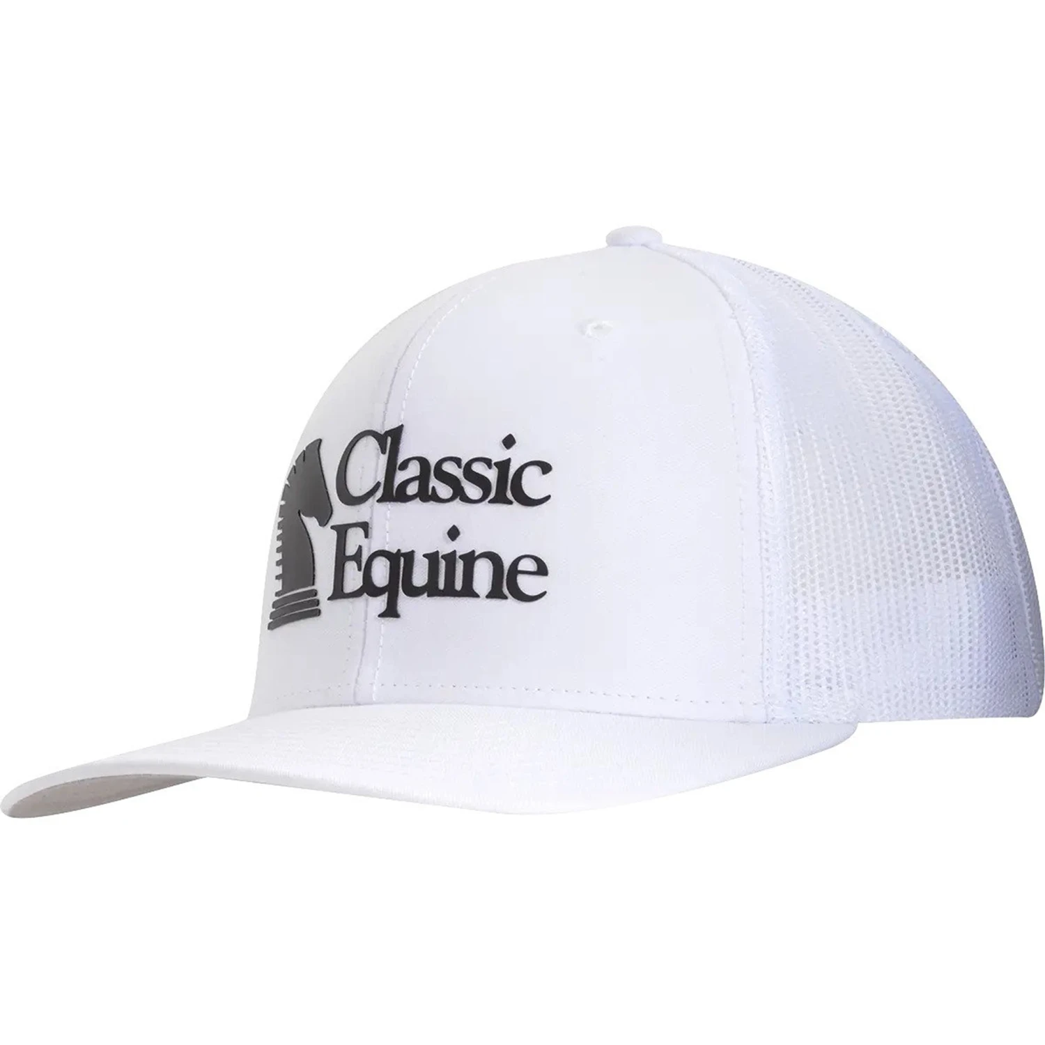 Classic Equine Large Logo White Cap 1 Classic Equine Large Logo White Cap
