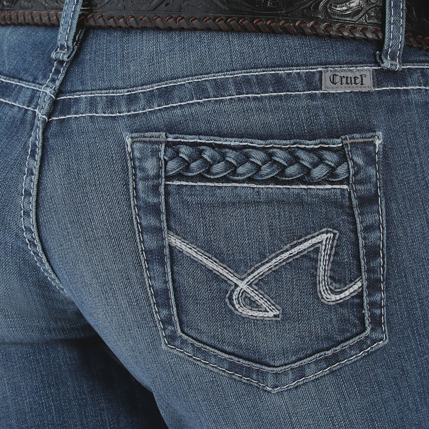 Women's Cruel Girl Jayley Trouser Jeans 3 Women's Cruel Girl Jayley Trouser Jeans - Image 3