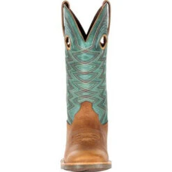 Durango Women's Wheat And Teal Rebel Pro Square Toe Boot -Western cowboy DRD0353 3 LARGE 8eae8ed6 7028 43b6 81b8 fbfdda0d2330