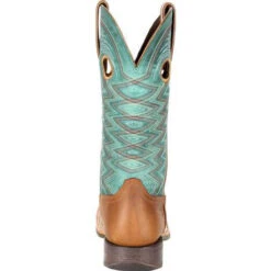 Durango Women's Wheat And Teal Rebel Pro Square Toe Boot -Western cowboy DRD0353 4 LARGE 5995e646 564e 420e 8a6e 6e53dd2a98ec