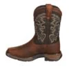Durango Kids Tan & Black Square Toe Boot